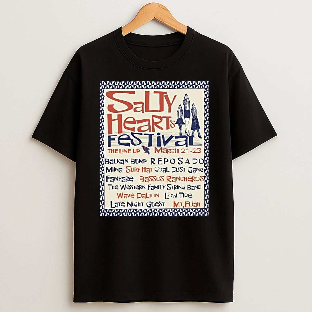 Salty Hearts Festival Bamfield British Columbia May 1 2 2026 T Shirt