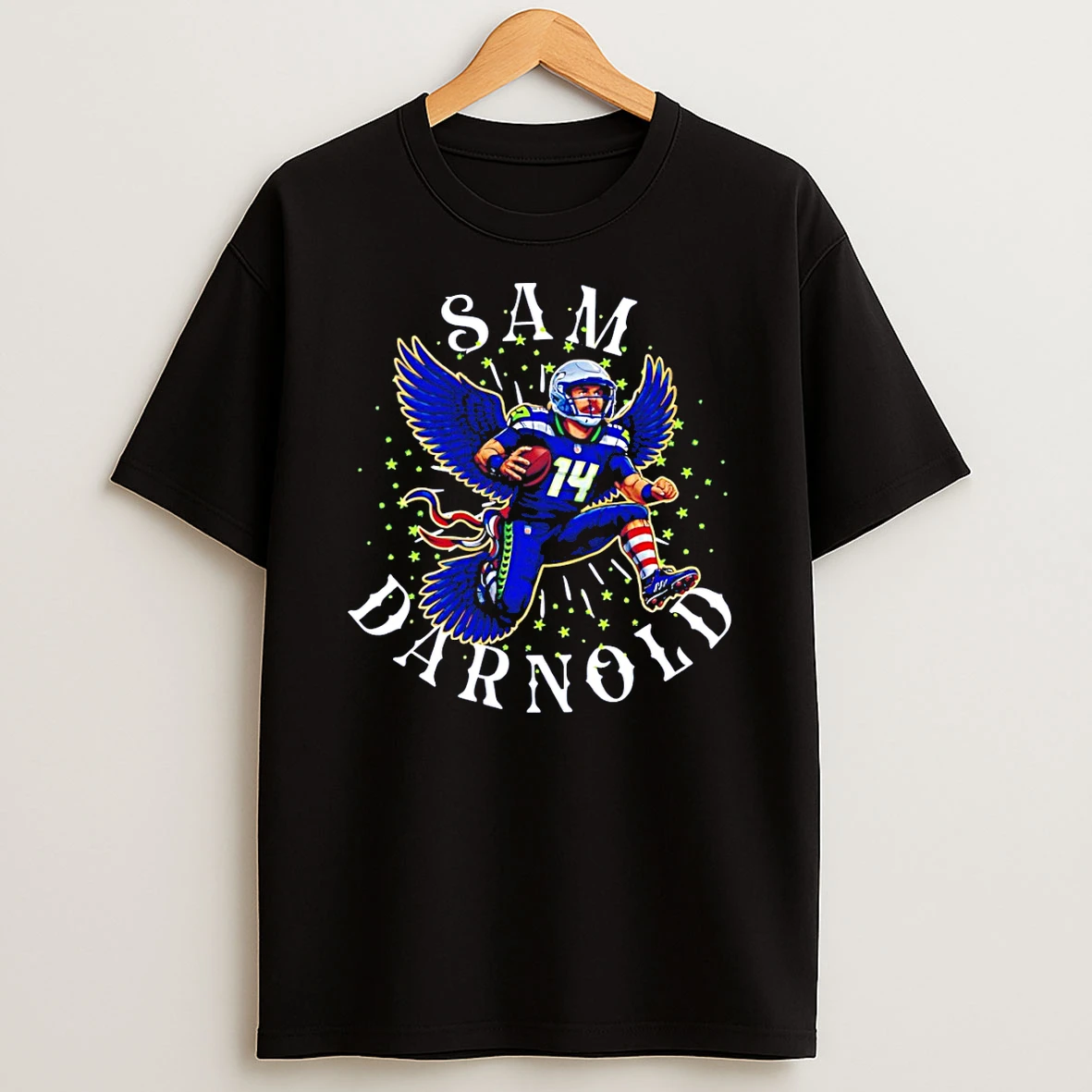Sam Darnold 14 Seattle Seahawks Win Nfc Championship 2026 T Shirt