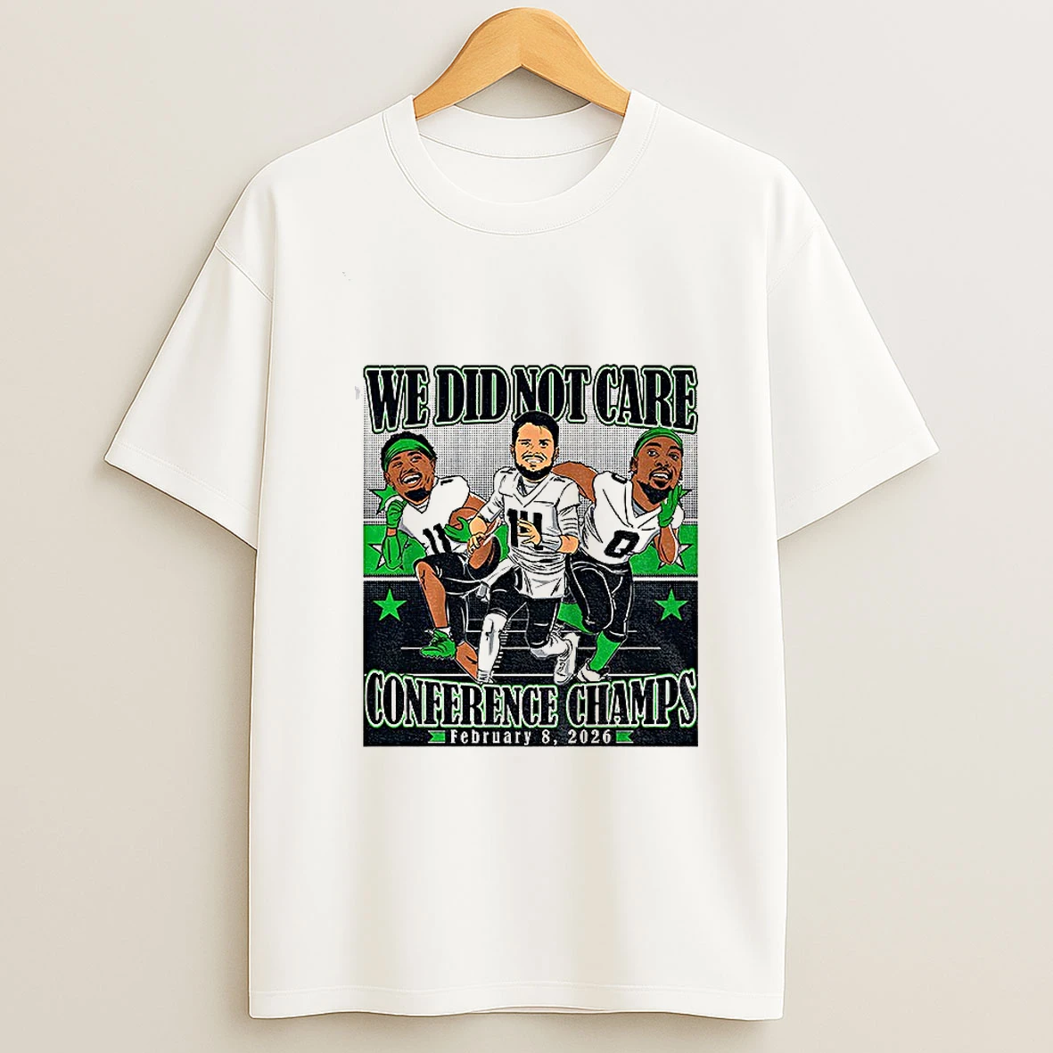 Sam Darnold Jsn And Demarcus Lawrence Seattle Seahawks Football We Did Not Care Conference Champions T Shirt