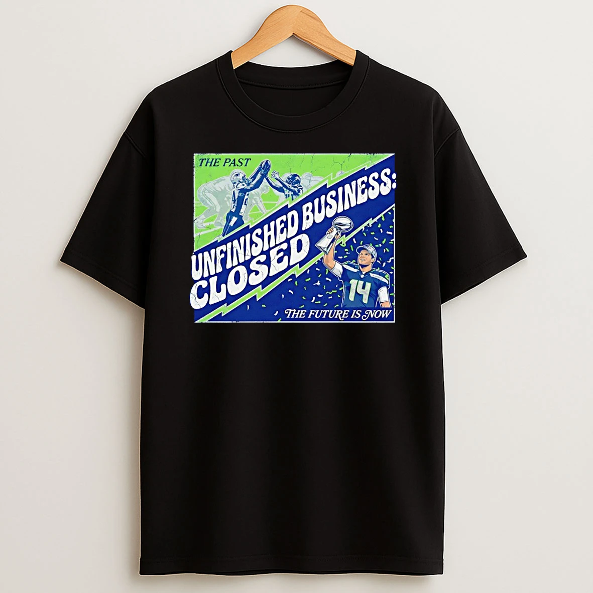 Sam Darnold Seattle Seahawks Football The Past Unfinished Business Closed The Future Is Now T Shirt