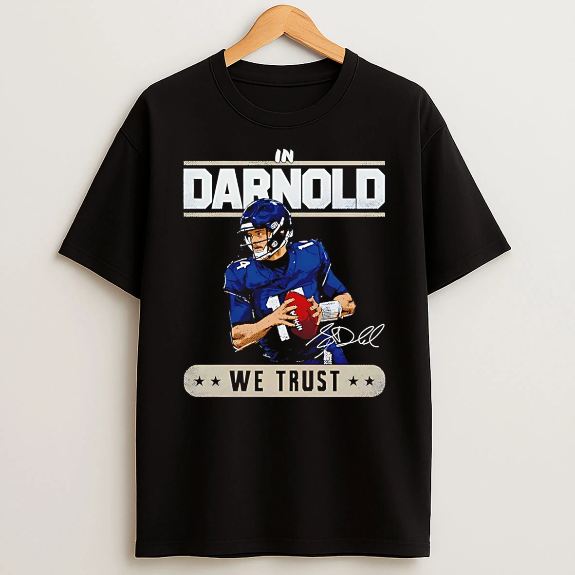 Sam Darnold Seattle Seahawks We Trust Signature T Shirt