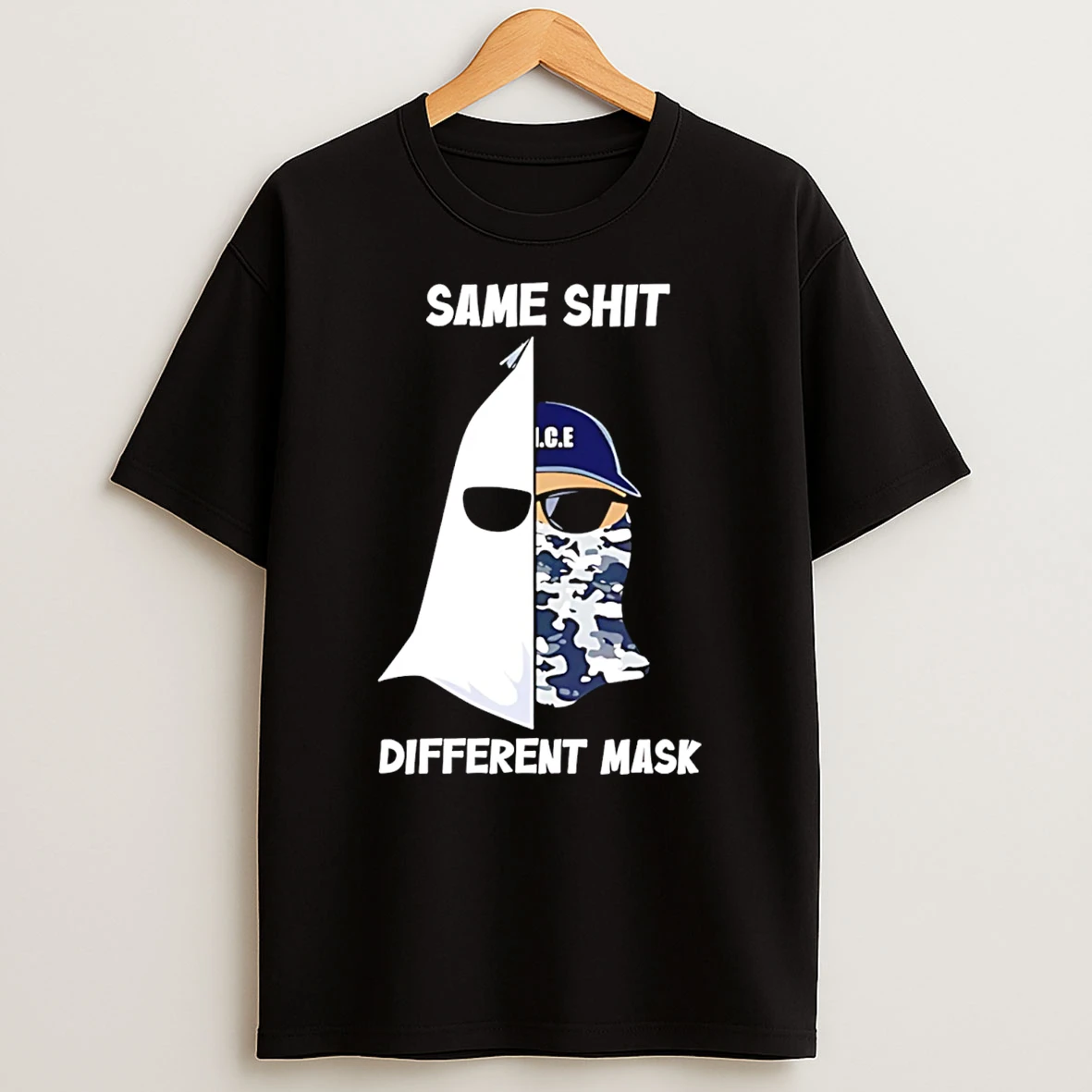 Same Shit Different Mask Ku Klux Klan And Ice T Shirt