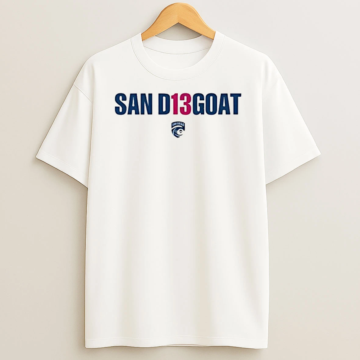 San Diego Wave Fc San D13goat T Shirt