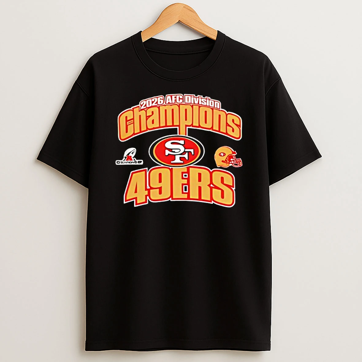 San Francisco 49ers Afc Division Champions 2026 T Shirt