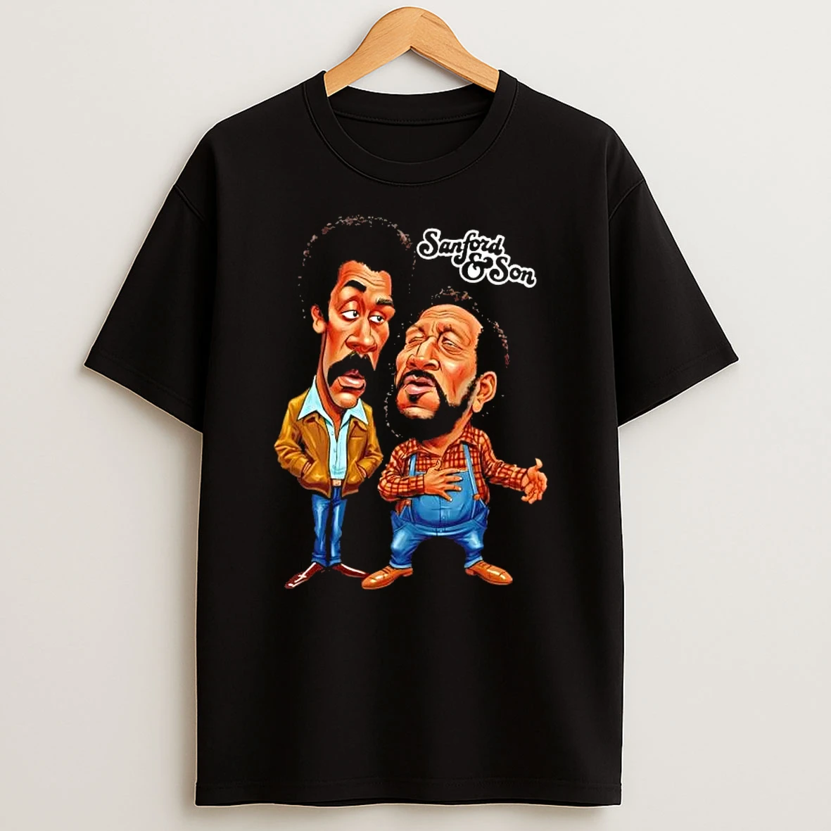 Sanford And Son 70s Caricature Vintage T Shirt