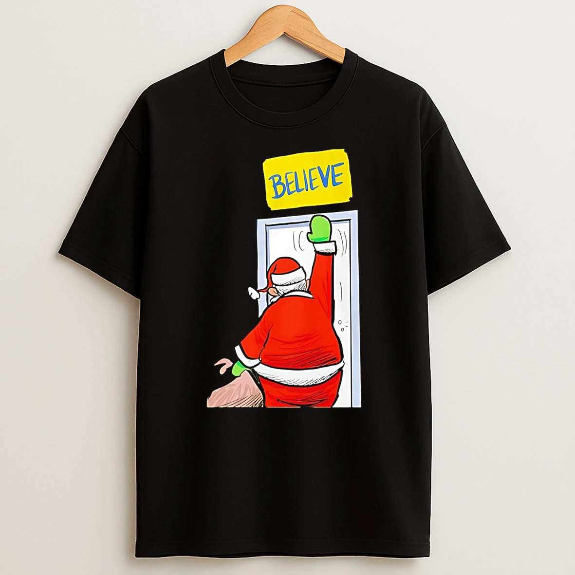 Santa Believe Ted Lasso T Shirt