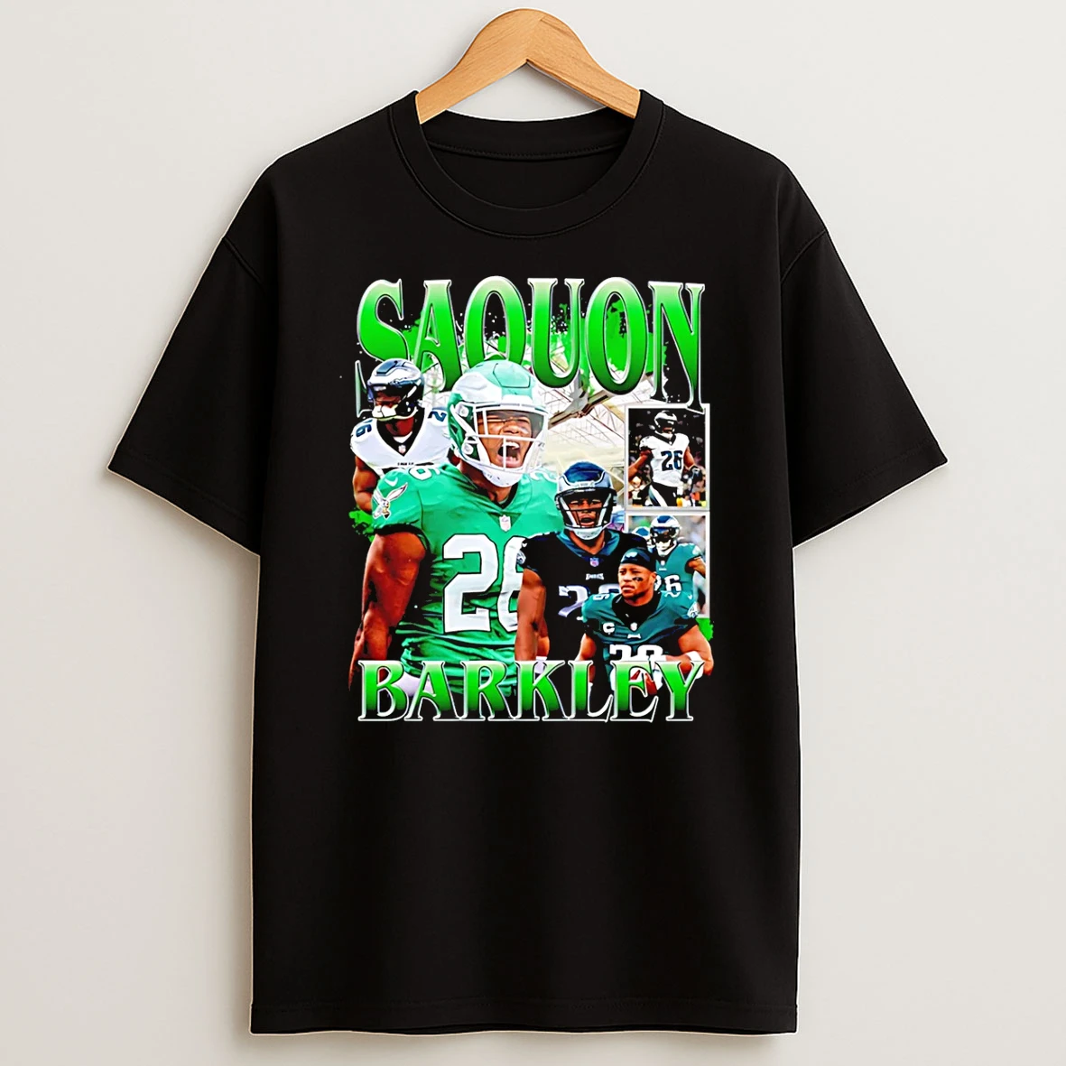 Saquon Barkley Philadelphia Eagles Vintage 90s 2026 T Shirt