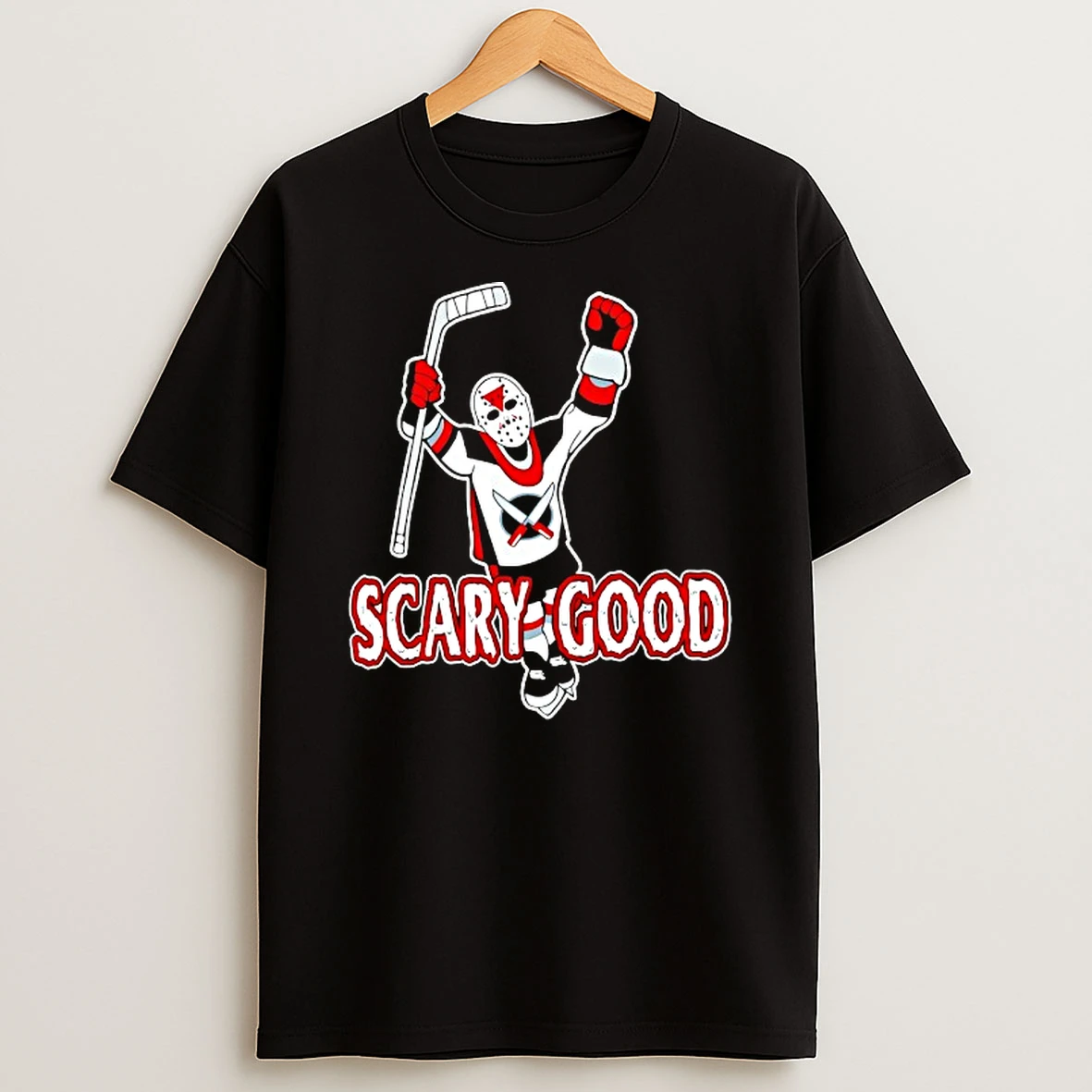 Scary Good Hockey T Shirt