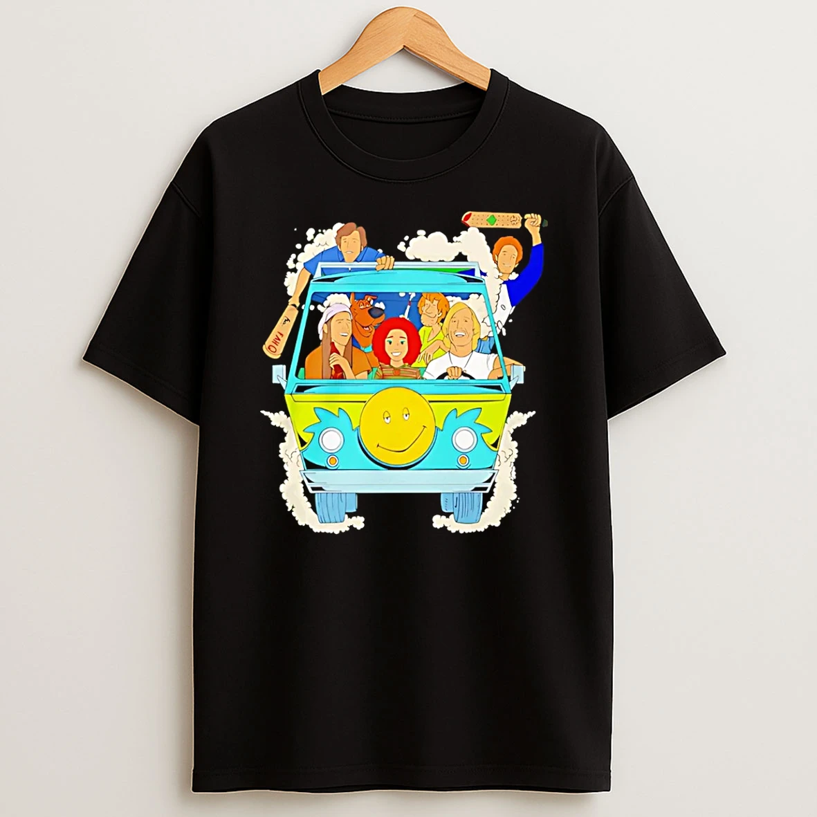 Scooby Doo Where Are You Characters Dazed T Shirt