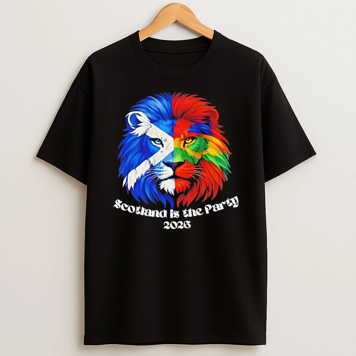 Scotland World Cup Well Be Coming 2026 Tartan Army Lion T Shirt