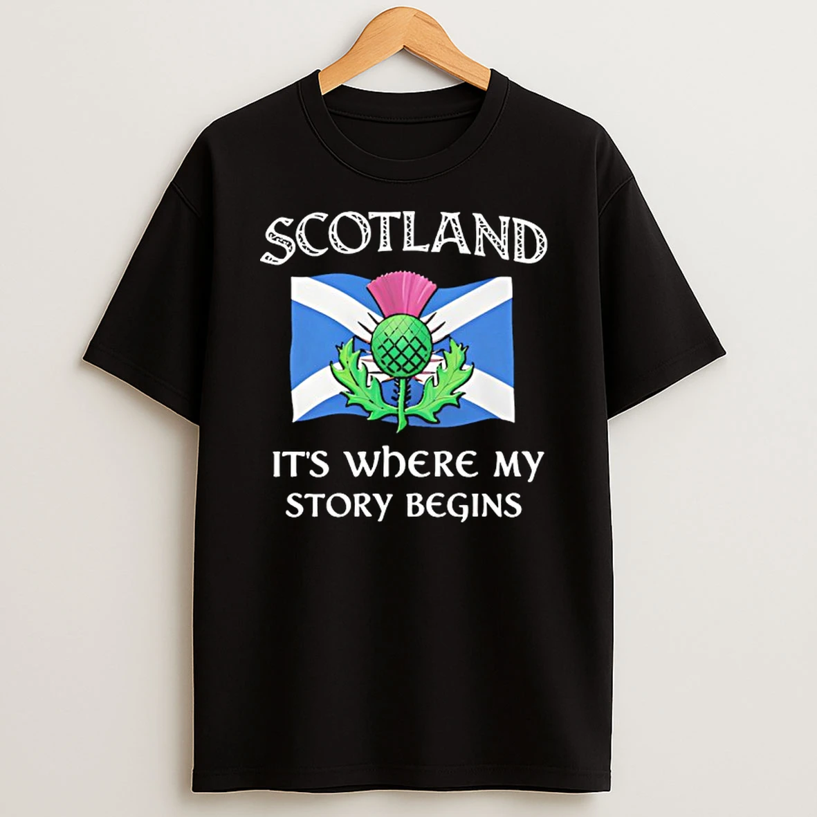 Scotland Where My Story Begins T Shirt
