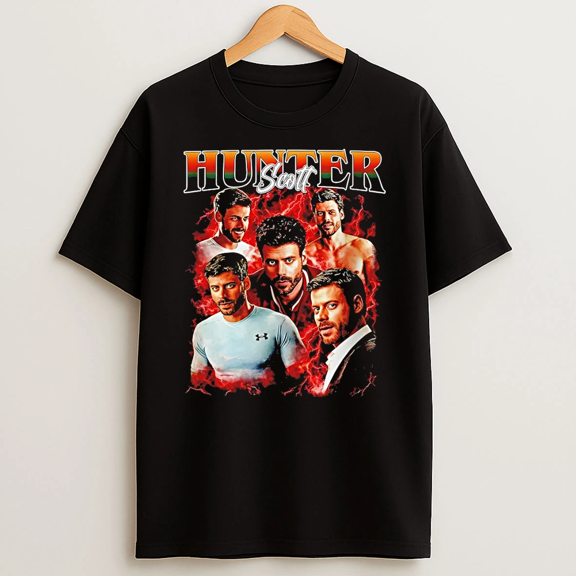 Scott Hunter Sports Drama Fan Graphic T Shirt
