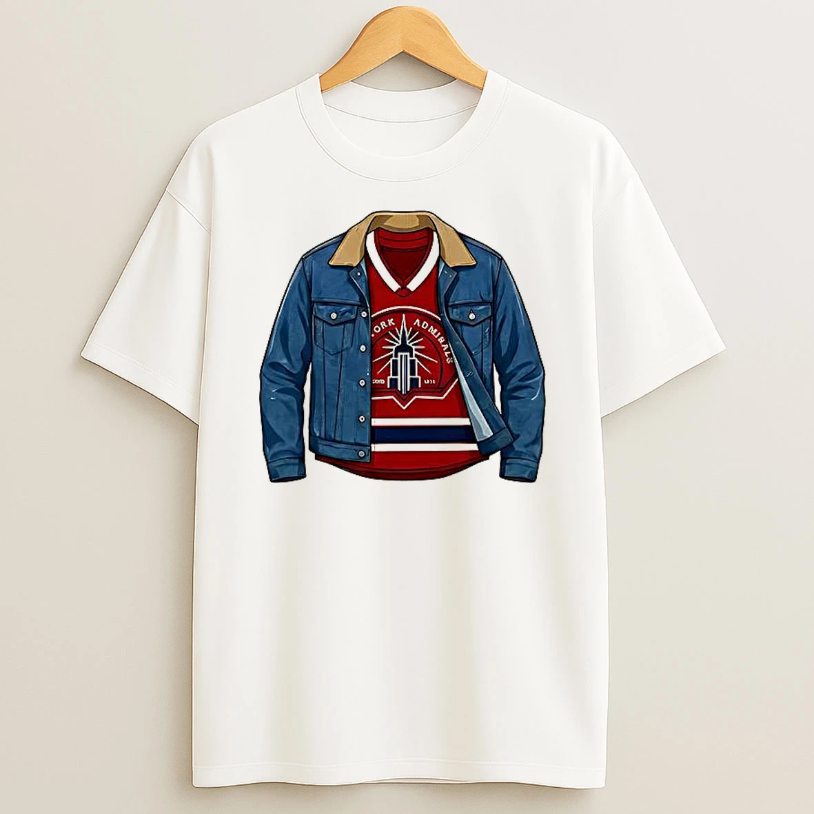 Scott And Kip Jacket And Jersey Hockey T Shirt