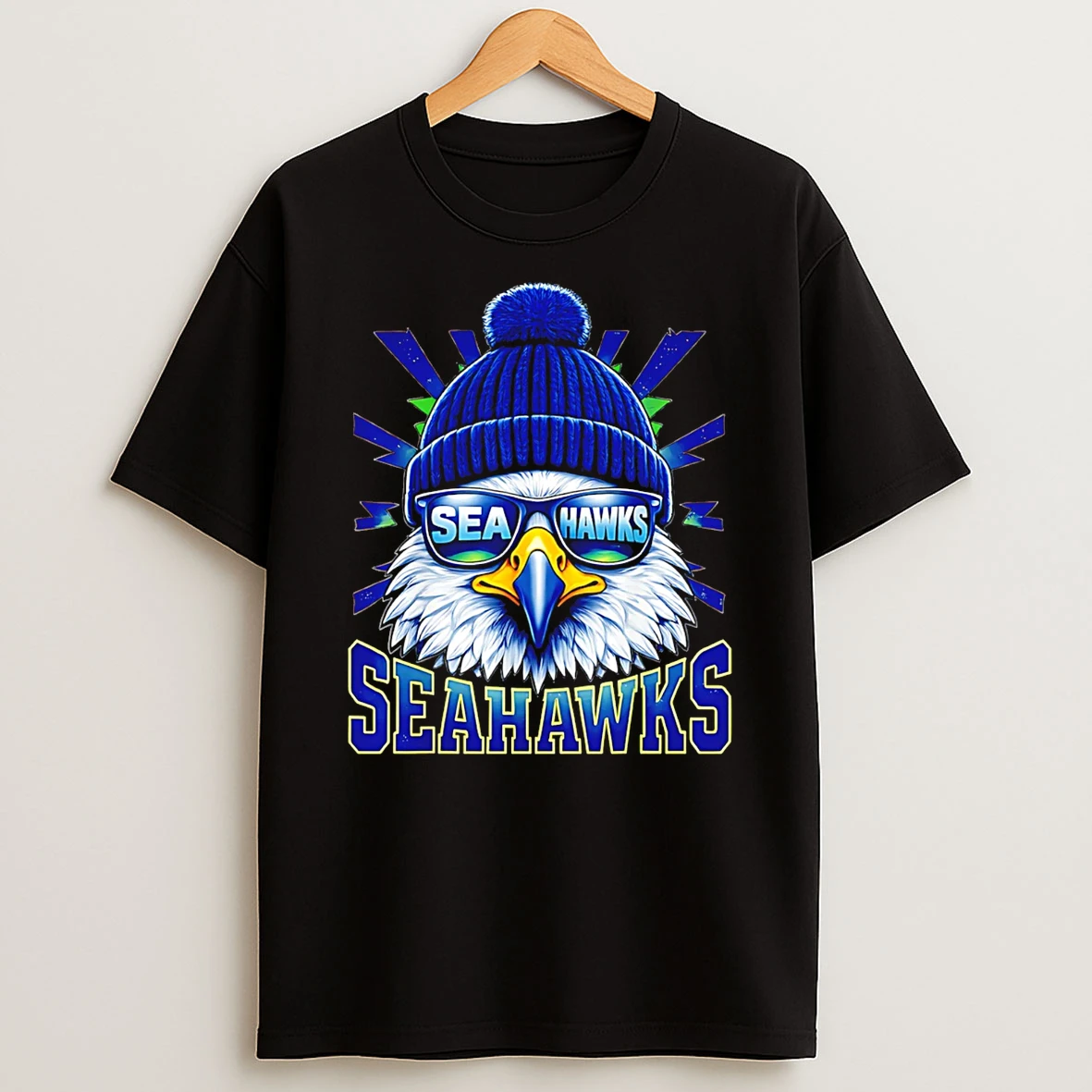 Sea Hawk Sunglasses Seattle Seahawks Gameday T Shirt