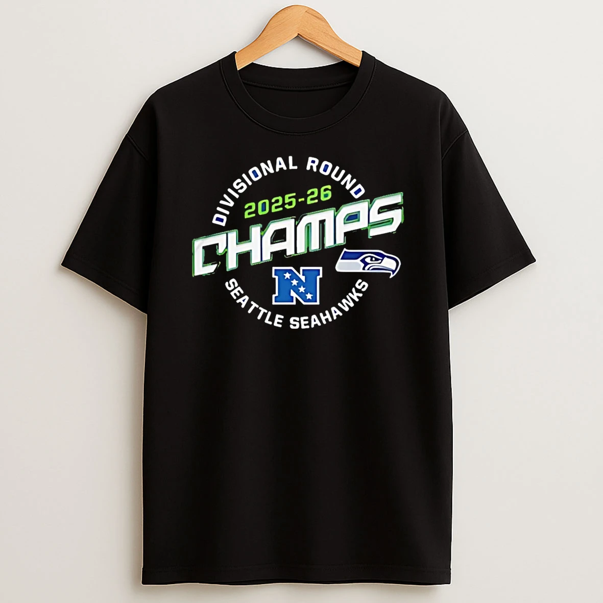 Seahawks Champs Divisional Round 2025 26 T Shirt