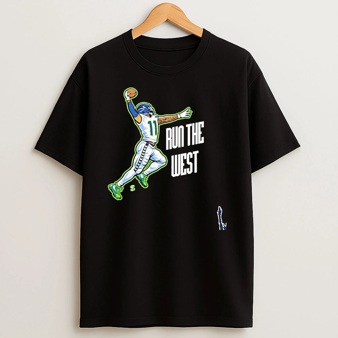 Seahawks Run The West Jaxon Smith Njigba T Shirt
