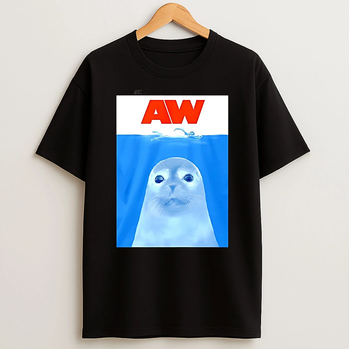 Seal Aw Style Of Jaws T Shirt