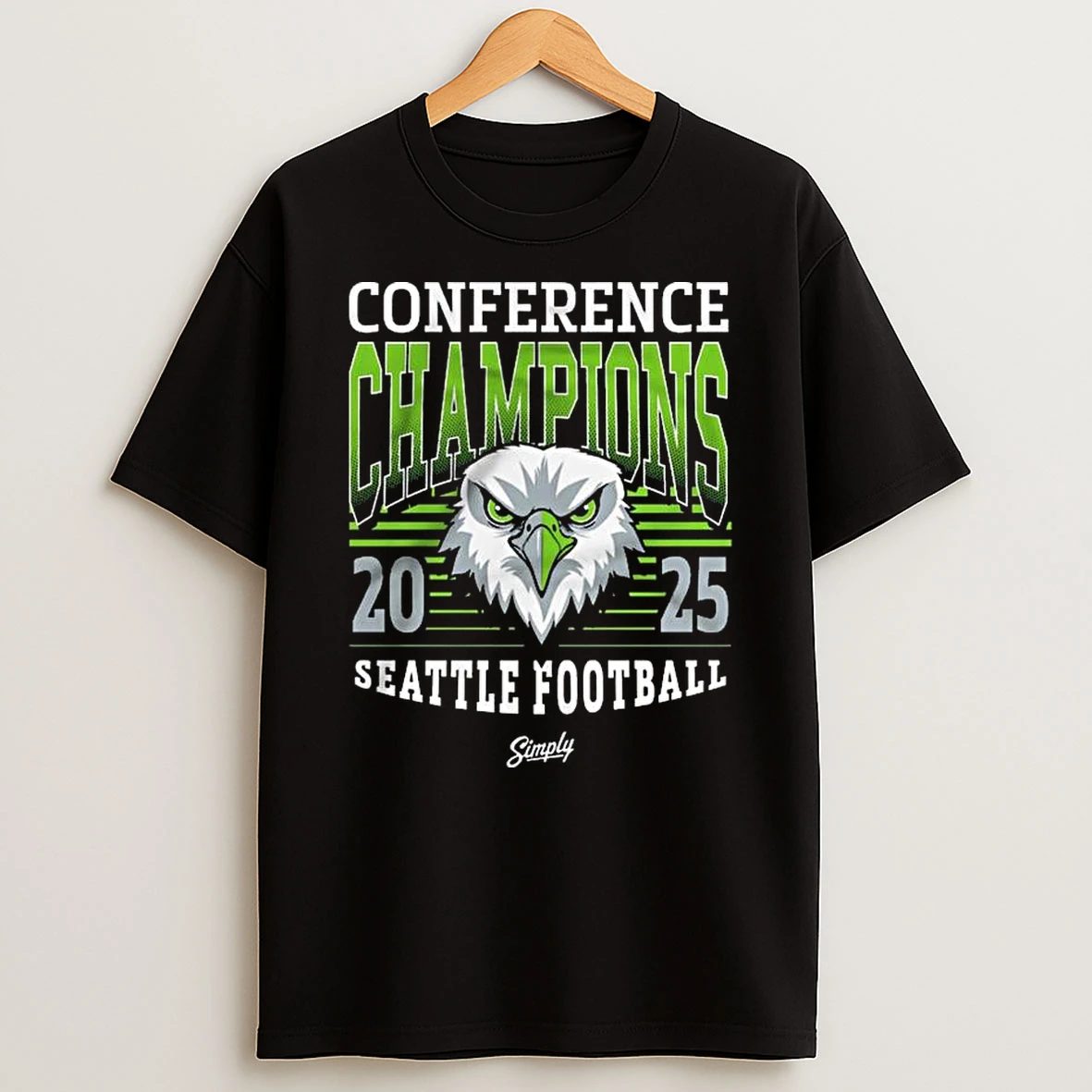 Seattle Football Birds Of Prey 2025 Conference Champions T Shirt