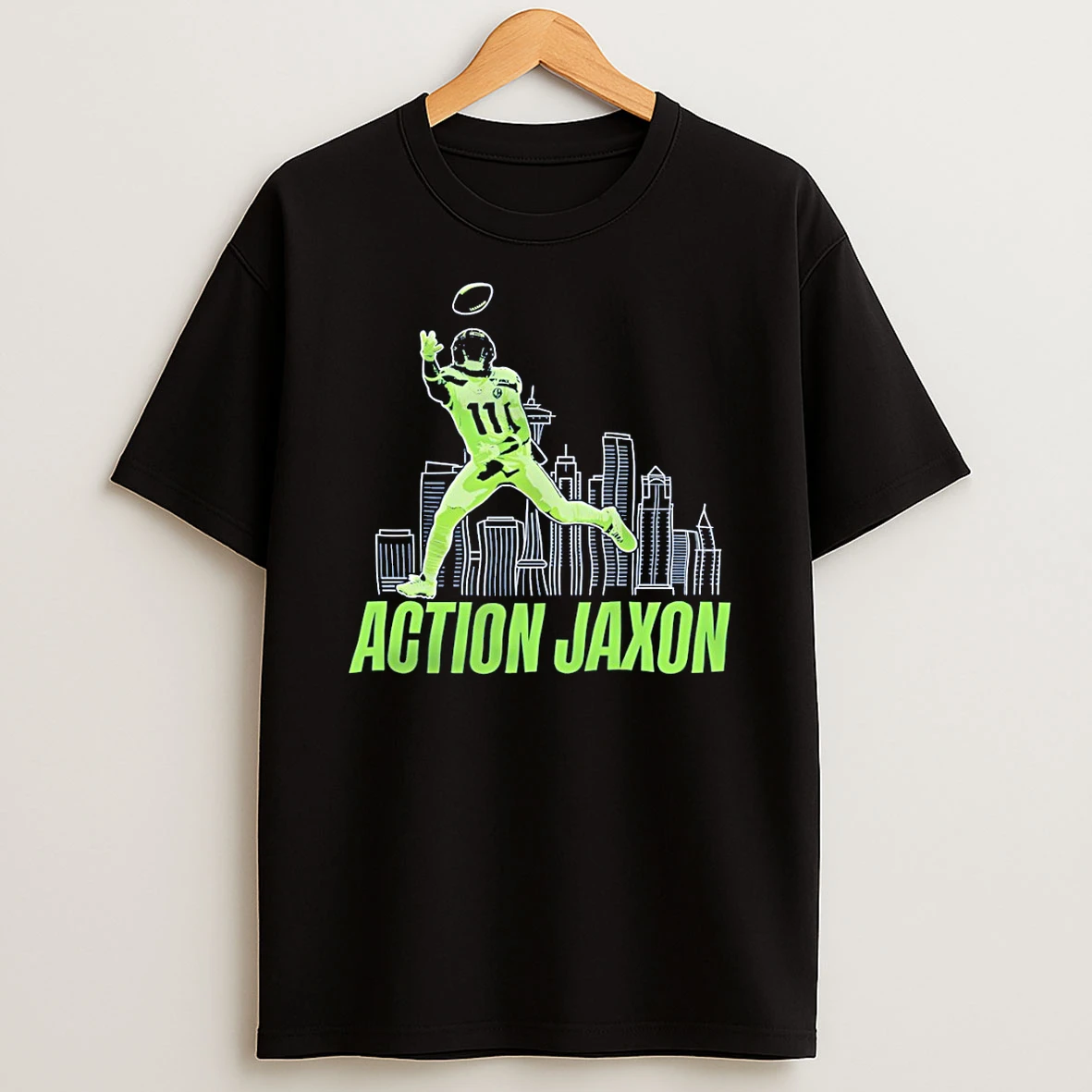 Seattle Football Jsn Jaxon Smith Njigba Action Jaxon T Shirt