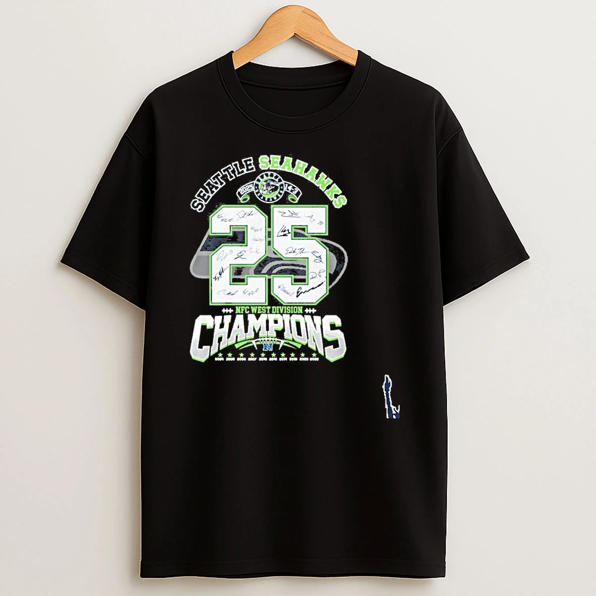 Seattle Seahawks 14 3 Nfc West Division Champions T Shirt