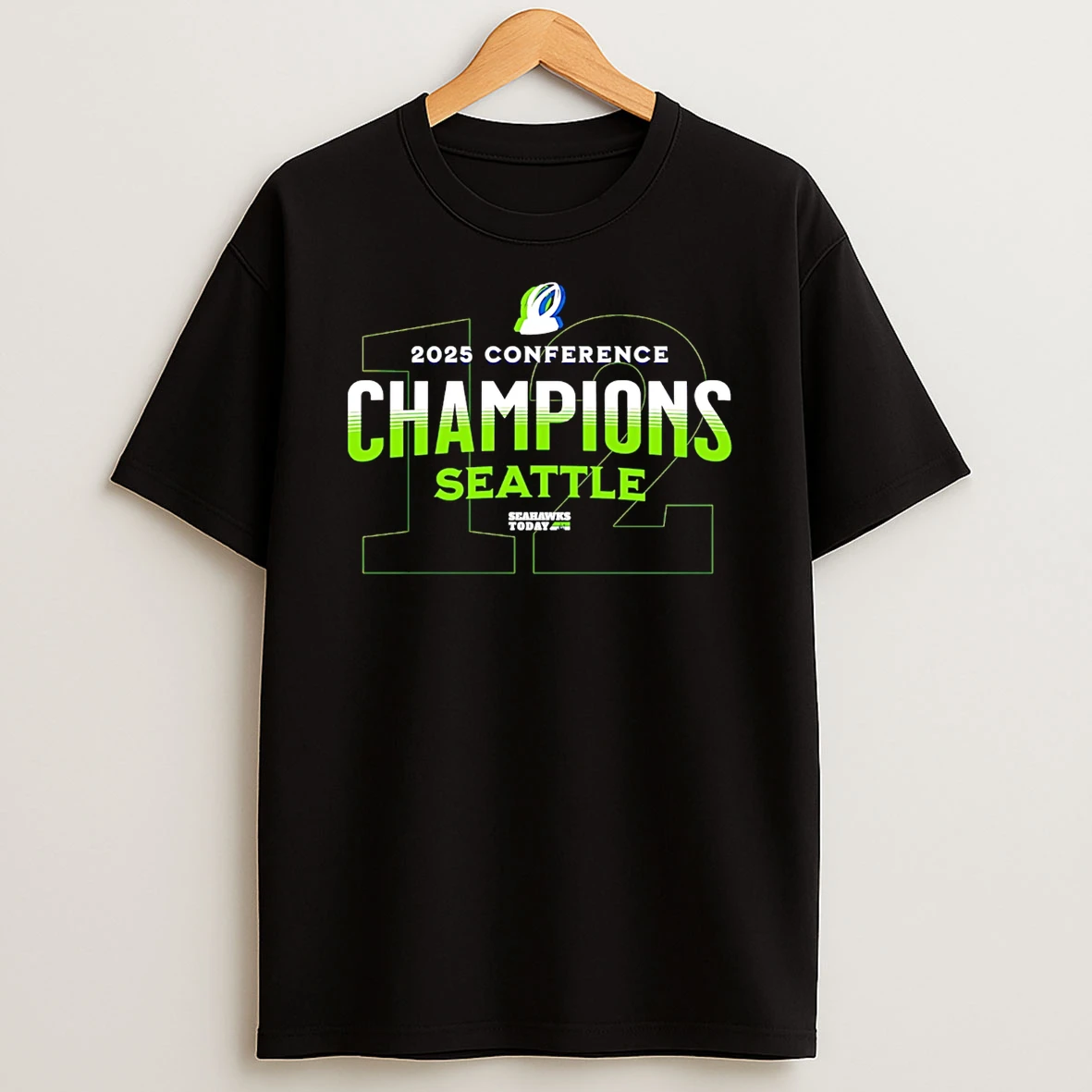 Seattle Seahawks 2025 Conference Champions 12 T Shirt