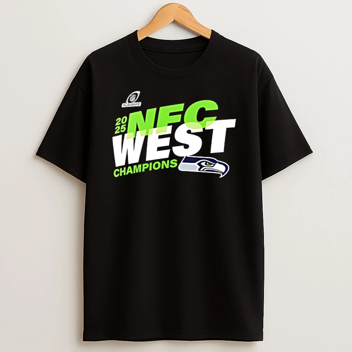 Seattle Seahawks 2025 Nfc West Division Champions Conquer T Shirt