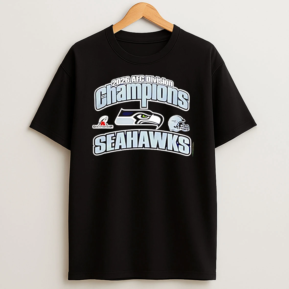 Seattle Seahawks Afc Divisional Champs 2025 26 Classic T Shirt