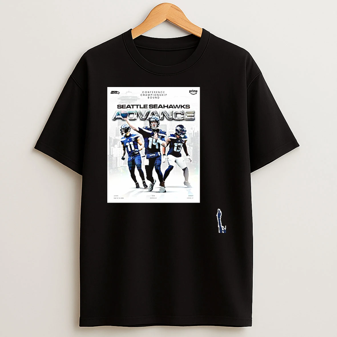 Seattle Seahawks Advance To Nfc Conference Championship Bound T Shirt