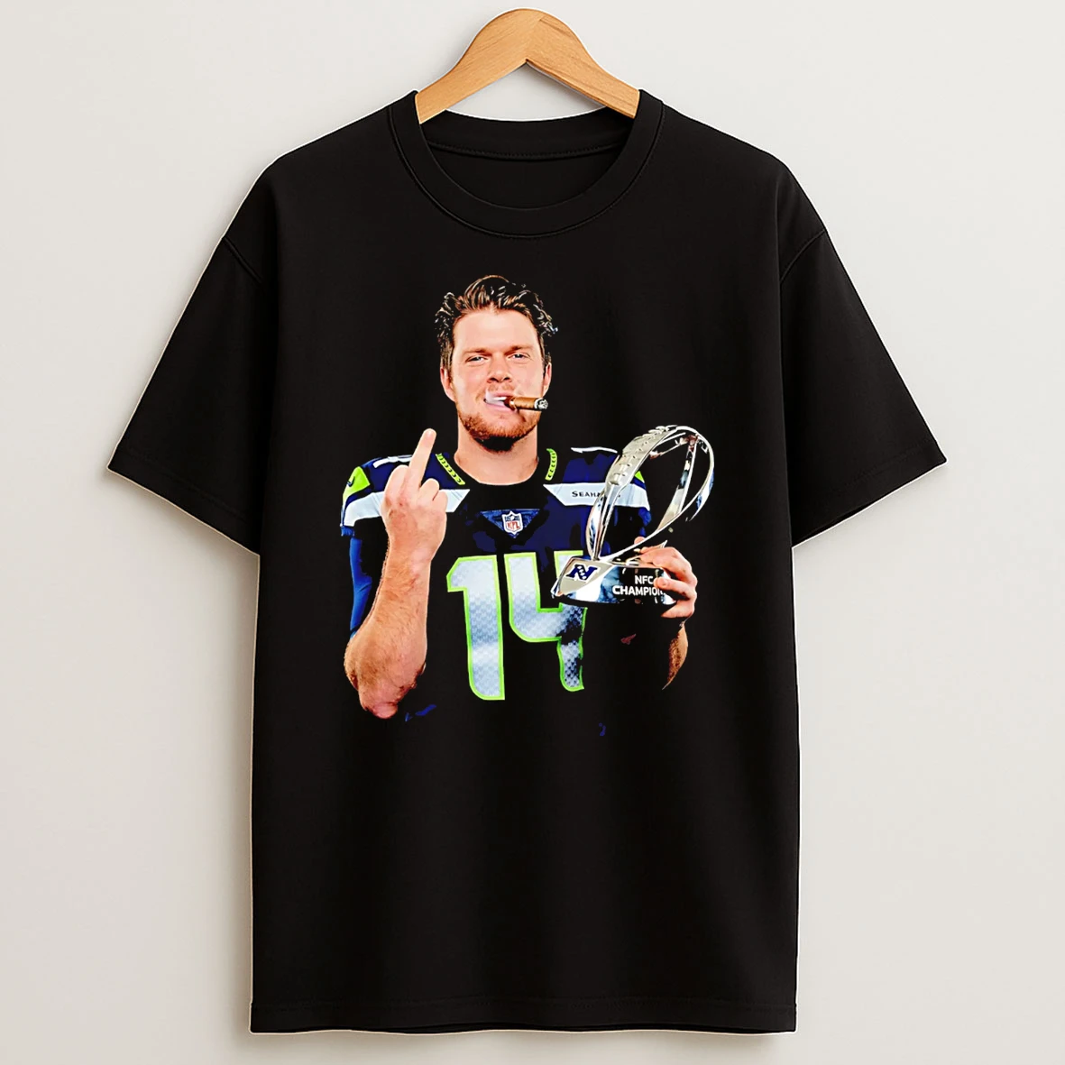 Seattle Seahawks Champions Sam Darnold Smoking T Shirt