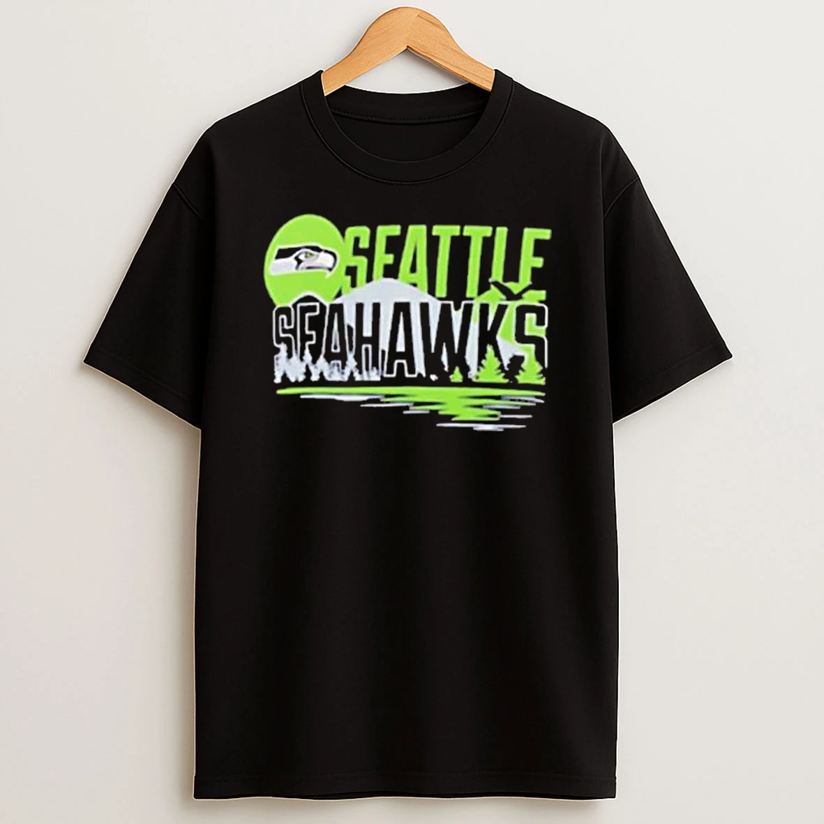 Seattle Seahawks Fanatics Hometown Rushing Yards T Shirt