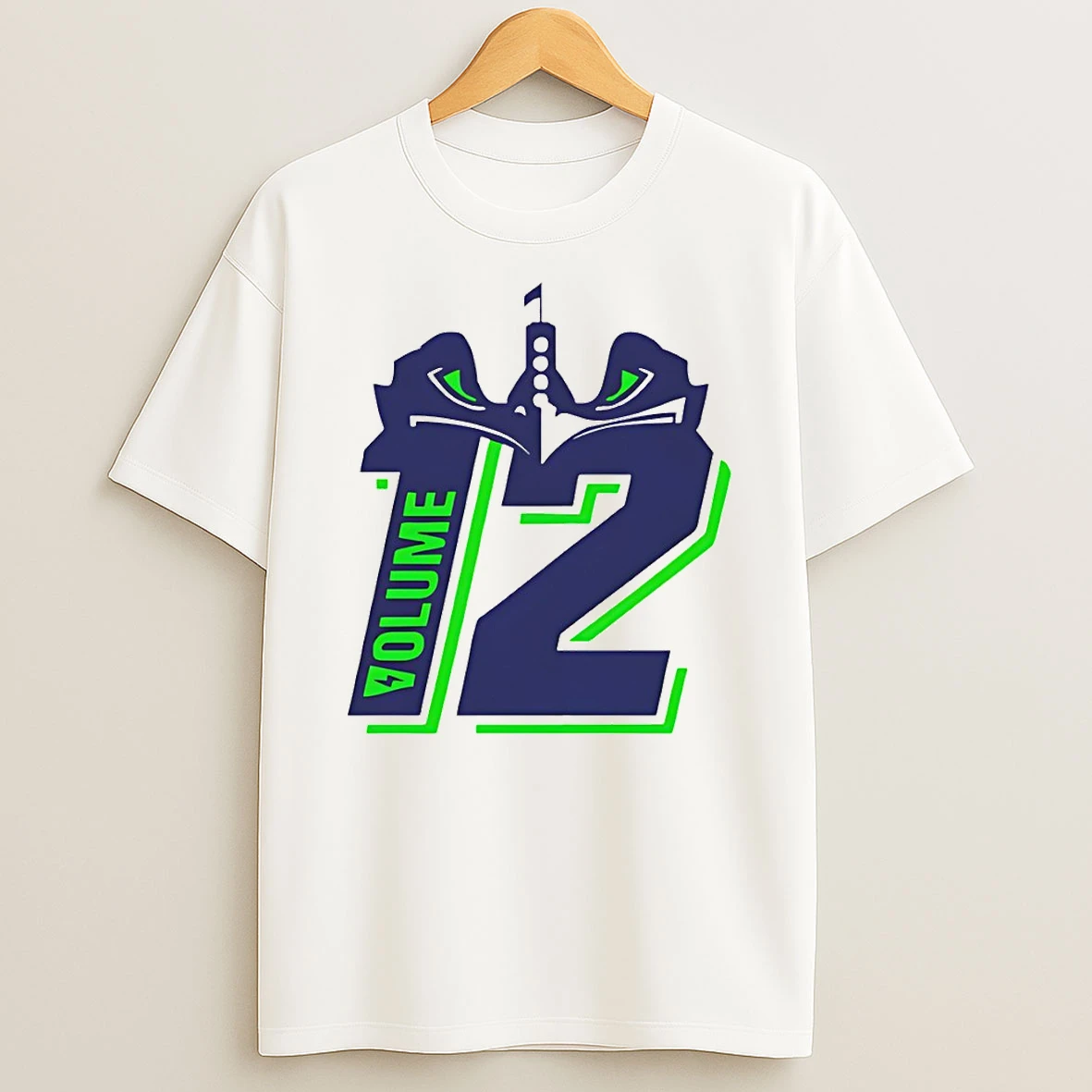 Seattle Seahawks Football 12 Volume T Shirt