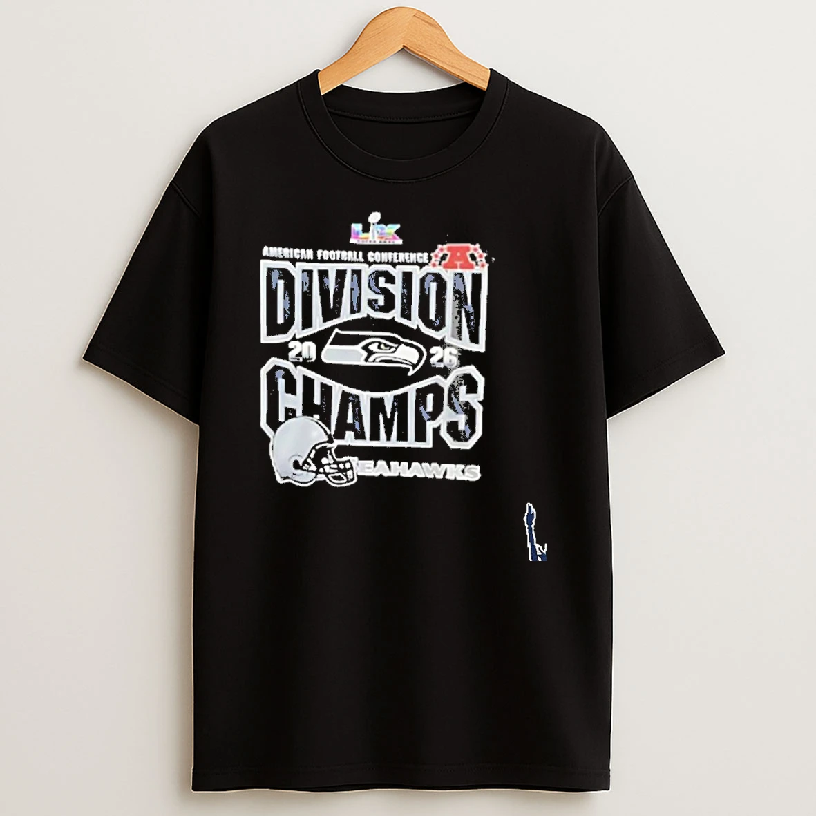Seattle Seahawks Football Afc Division Champions 2026 T Shirt