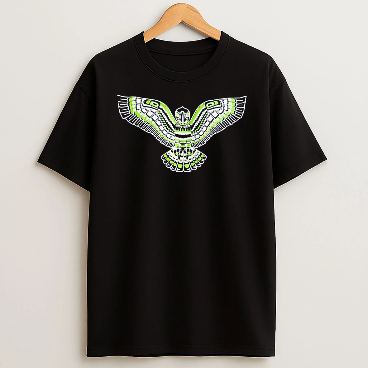 Seattle Seahawks Football Duwamish Pnw Native American Flying Seattle T Shirt