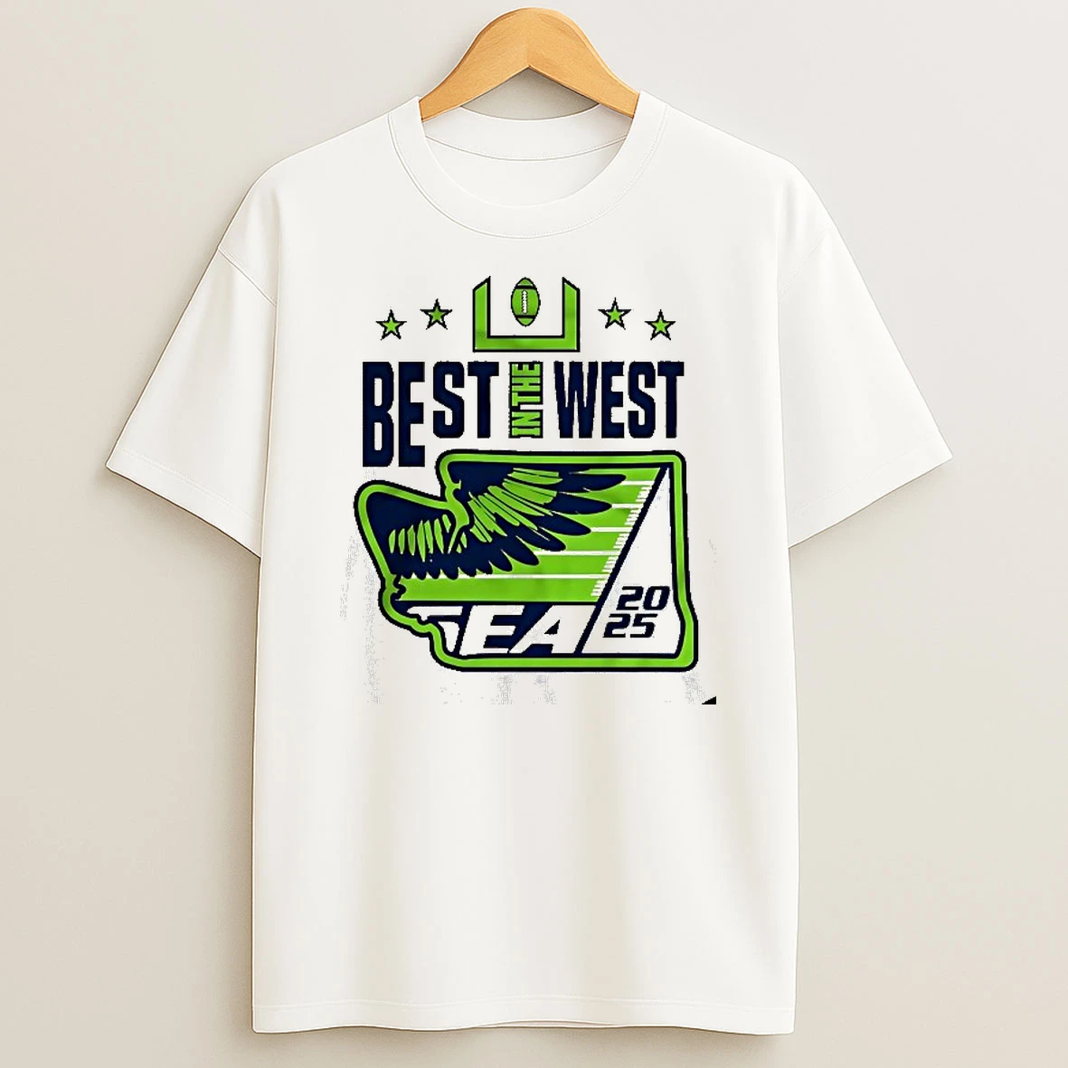 Seattle Seahawks Football Best In The West 2025 T Shirt