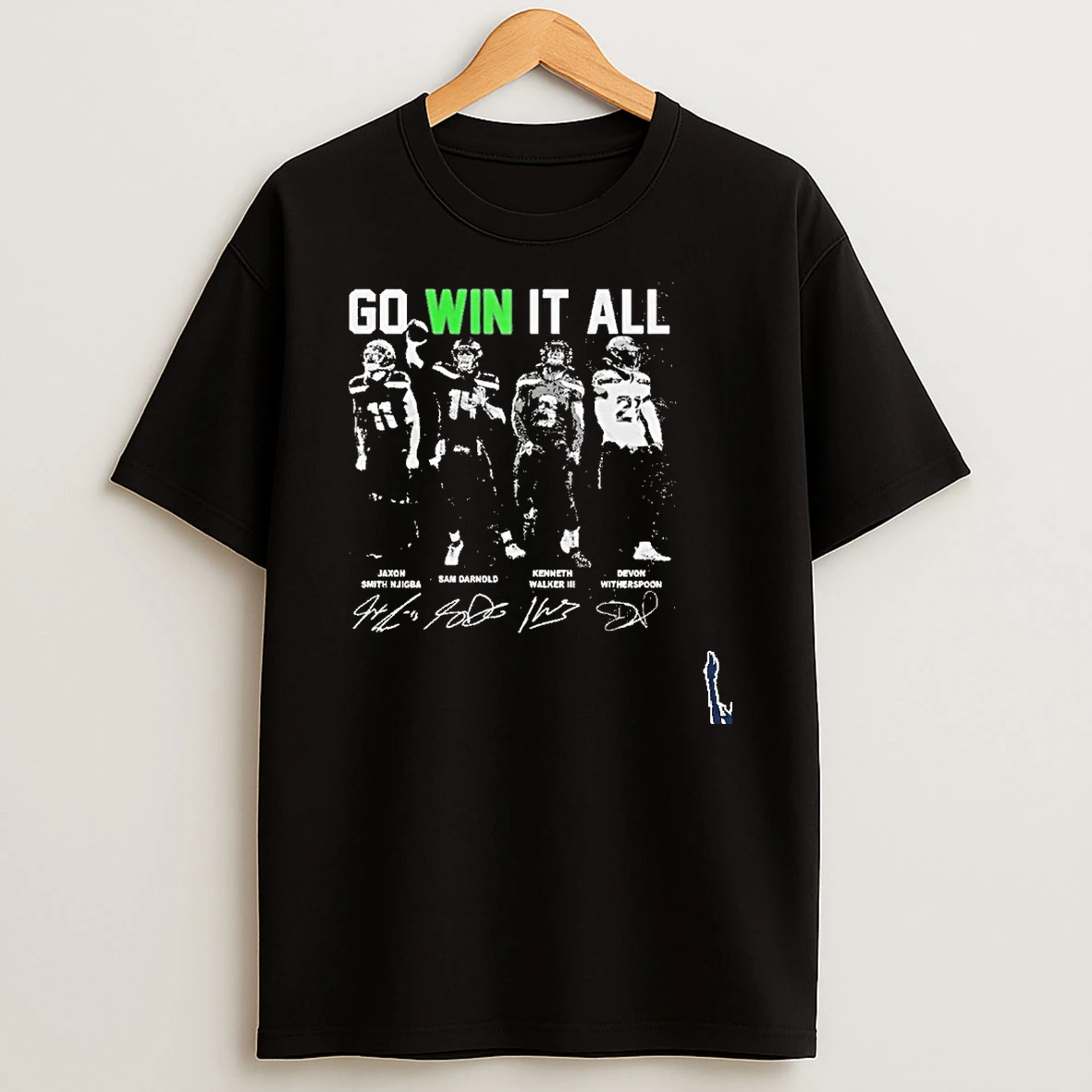 Seattle Seahawks Go Win It All Super Bowl Lx T Shirt