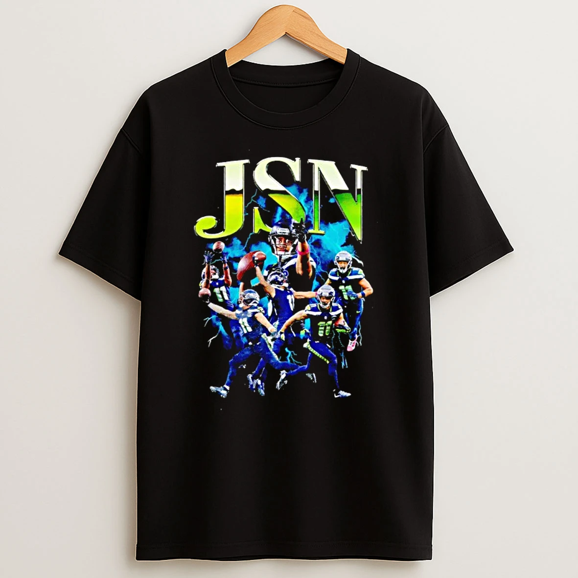 Seattle Seahawks Jsn Retro T Shirt