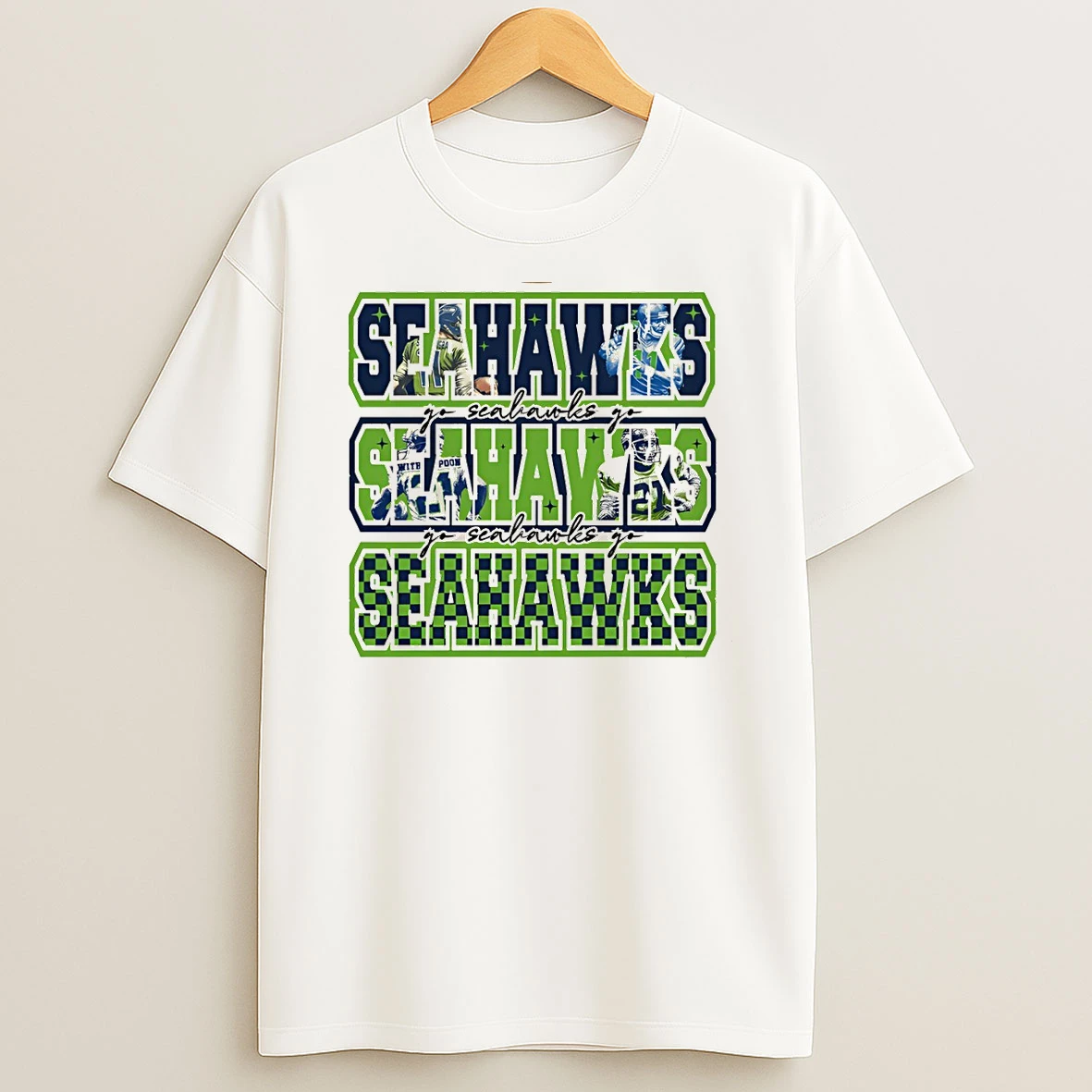 Seattle Seahawks Lets Go Seahawks Super Bowl Final Game T Shirt