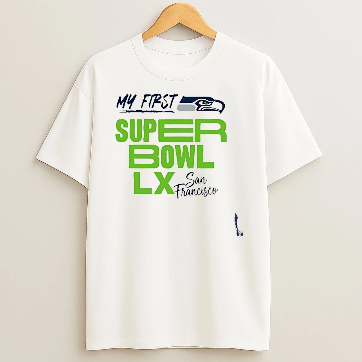 Seattle Seahawks My First Super Bowl Lx T Shirt