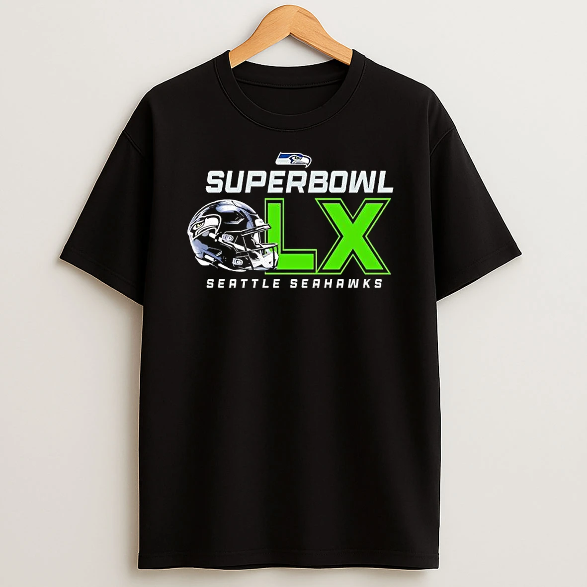 Seattle Seahawks Nfc Champions Super Bowl Helmet Legend T Shirt