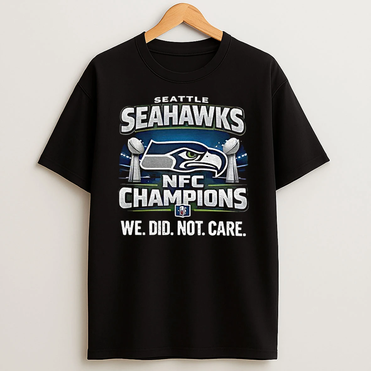 Seattle Seahawks Nfc Football Defense We Did Not Care 2026 T Shirt