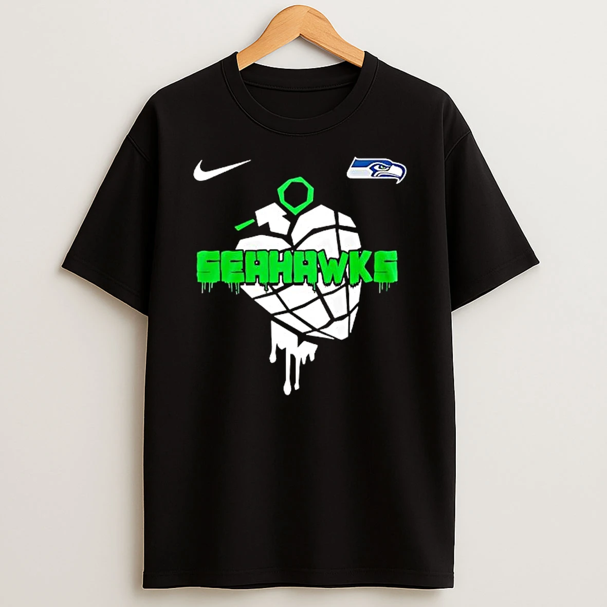 Seattle Seahawks Nfl Green Day Football 2026 T Shirt