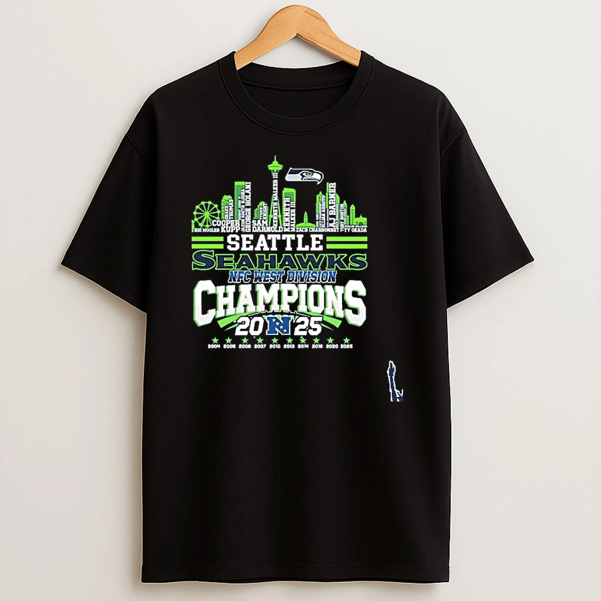 Seattle Seahawks Nfc West Division Champions City T Shirt