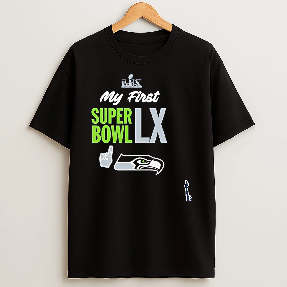 Seattle Seahawks Super Bowl Lx My First T Shirt