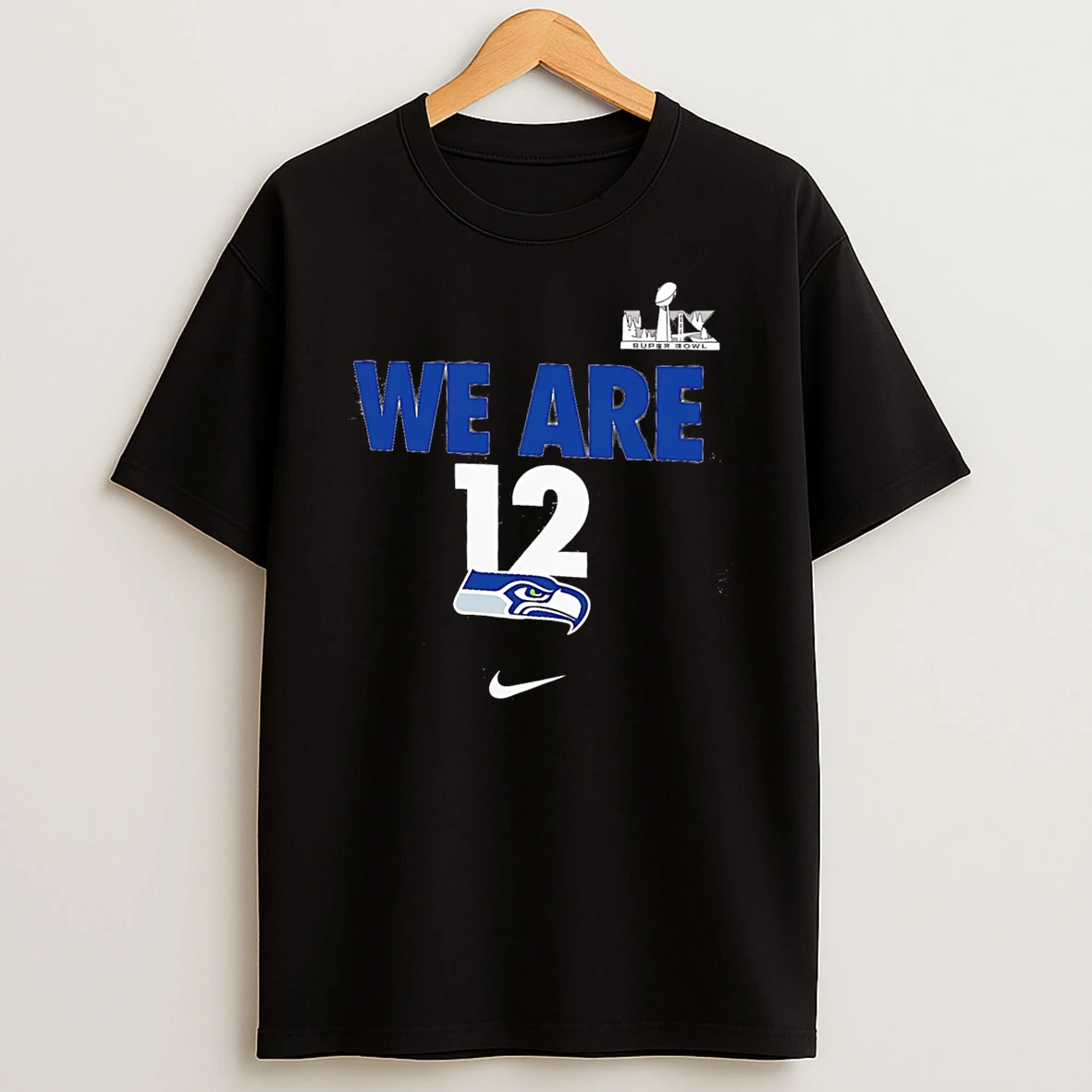 Seattle Seahawks Super Bowl Lx We Are 12 T Shirt