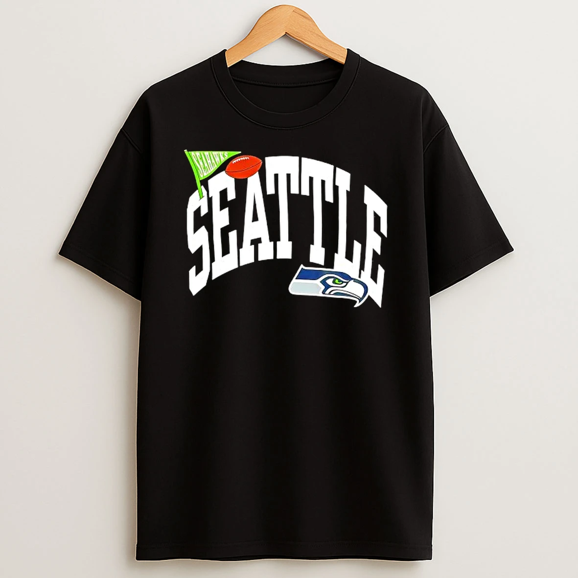 Seattle Seahawks Super Bowl Nfc Champions Flag T Shirt