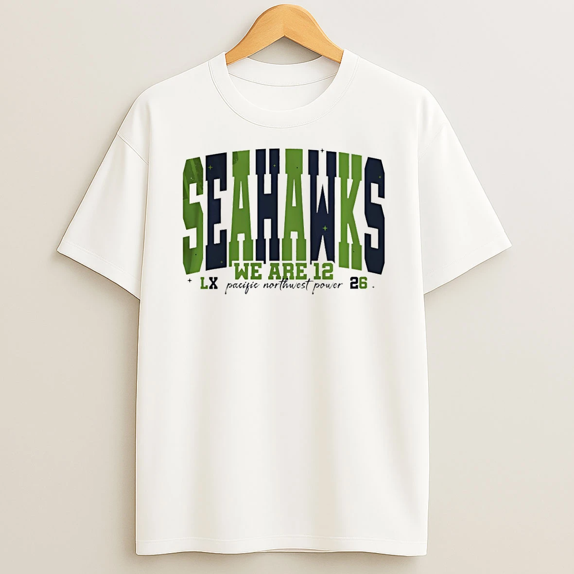Seattle Seahawks We Are 12 Pacific Northwest Power T Shirt