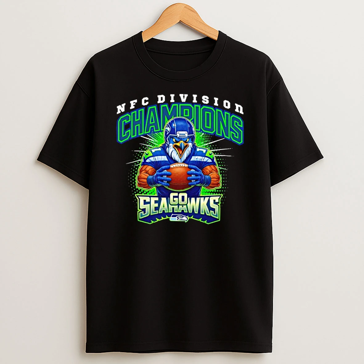 Sehawks Nfc Champions 2026 Super Bowl Football T Shirt