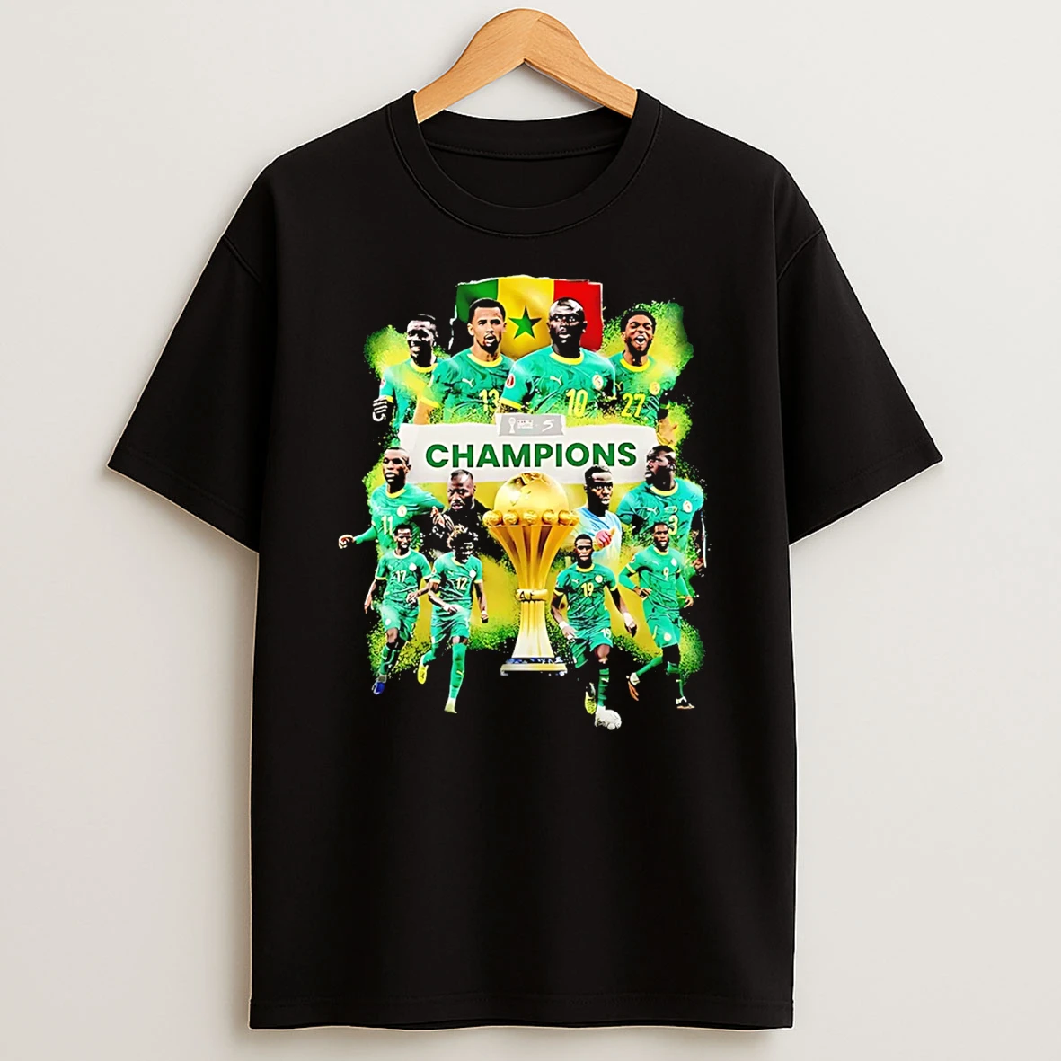 Senegal Fc 2026 Champions All Team T Shirt