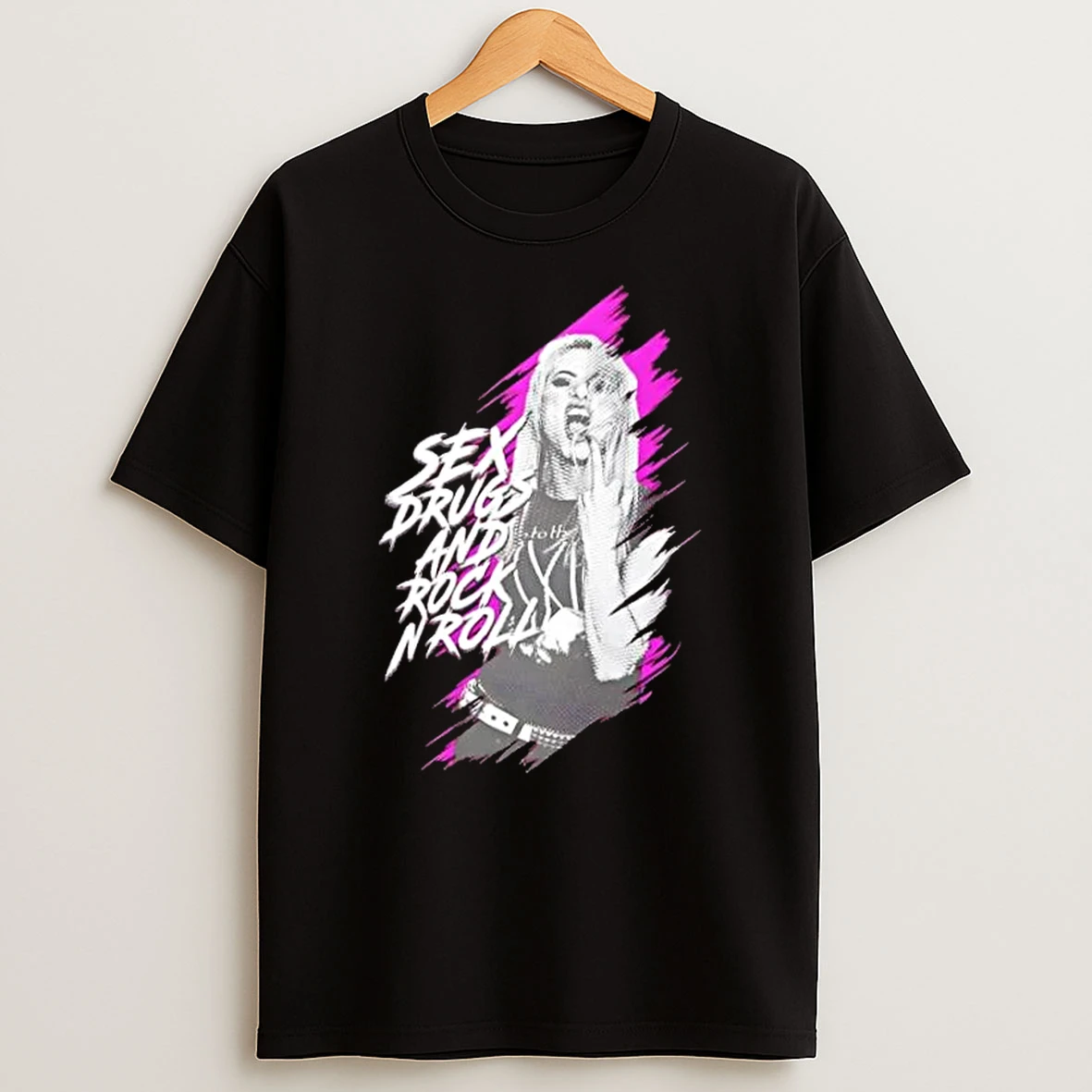 Sex Drugs And Rock N Roll Womens Graphic T Shirt