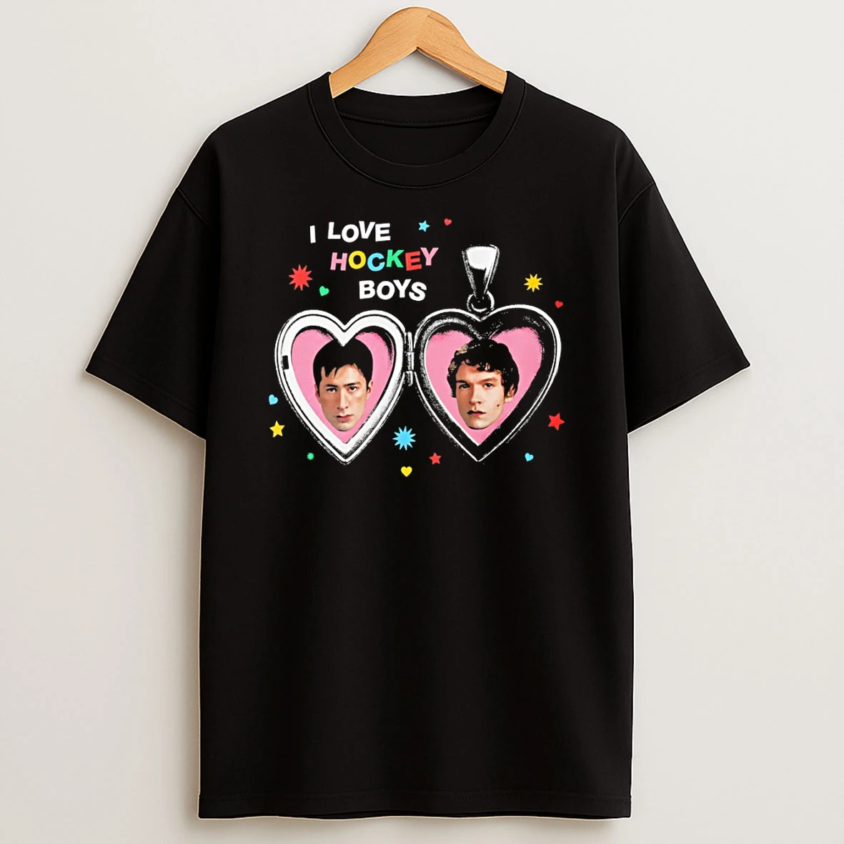 Shane Hollander And Ilya Rozanov Heated Rivalry I Love Hockey Boys T Shirt